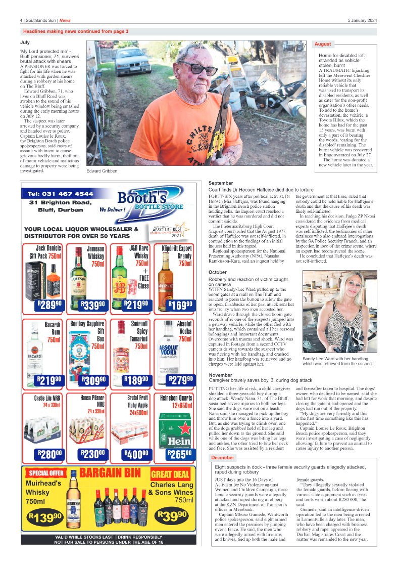 Southlands Sun 05 January 2024 page 4