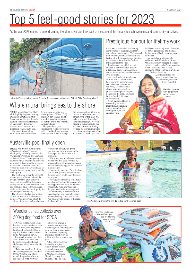 Southlands Sun 05 January 2024 page 6