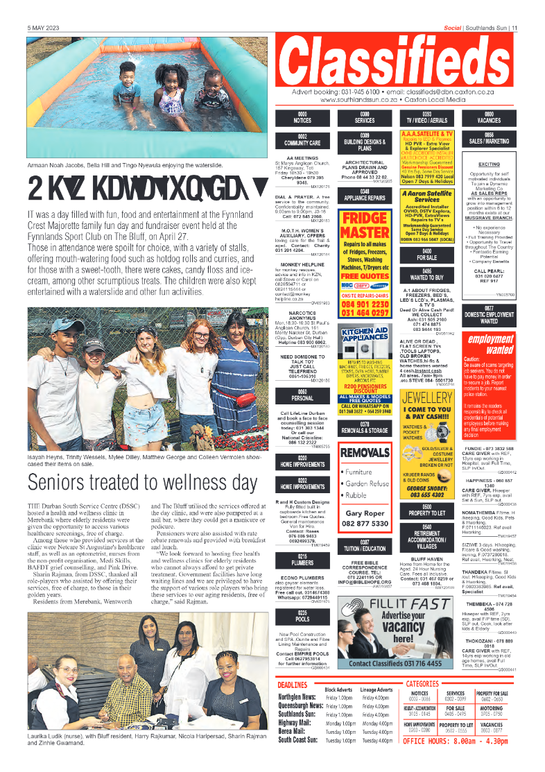 Southlands Sun 5 May 2023 page 11