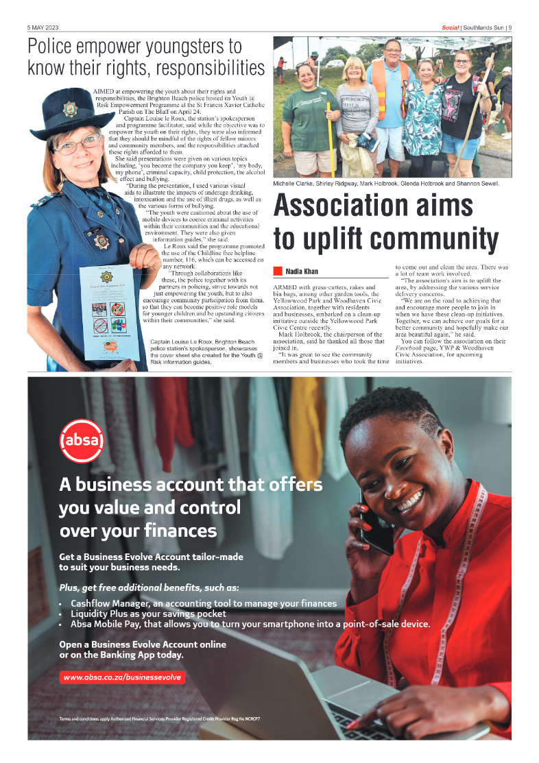 Southlands Sun 5 May 2023 page 9