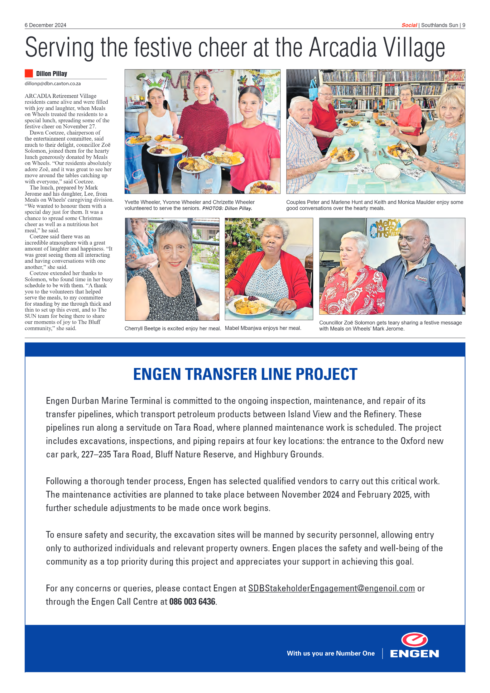Southlands Sun 06 December 2024 page 9