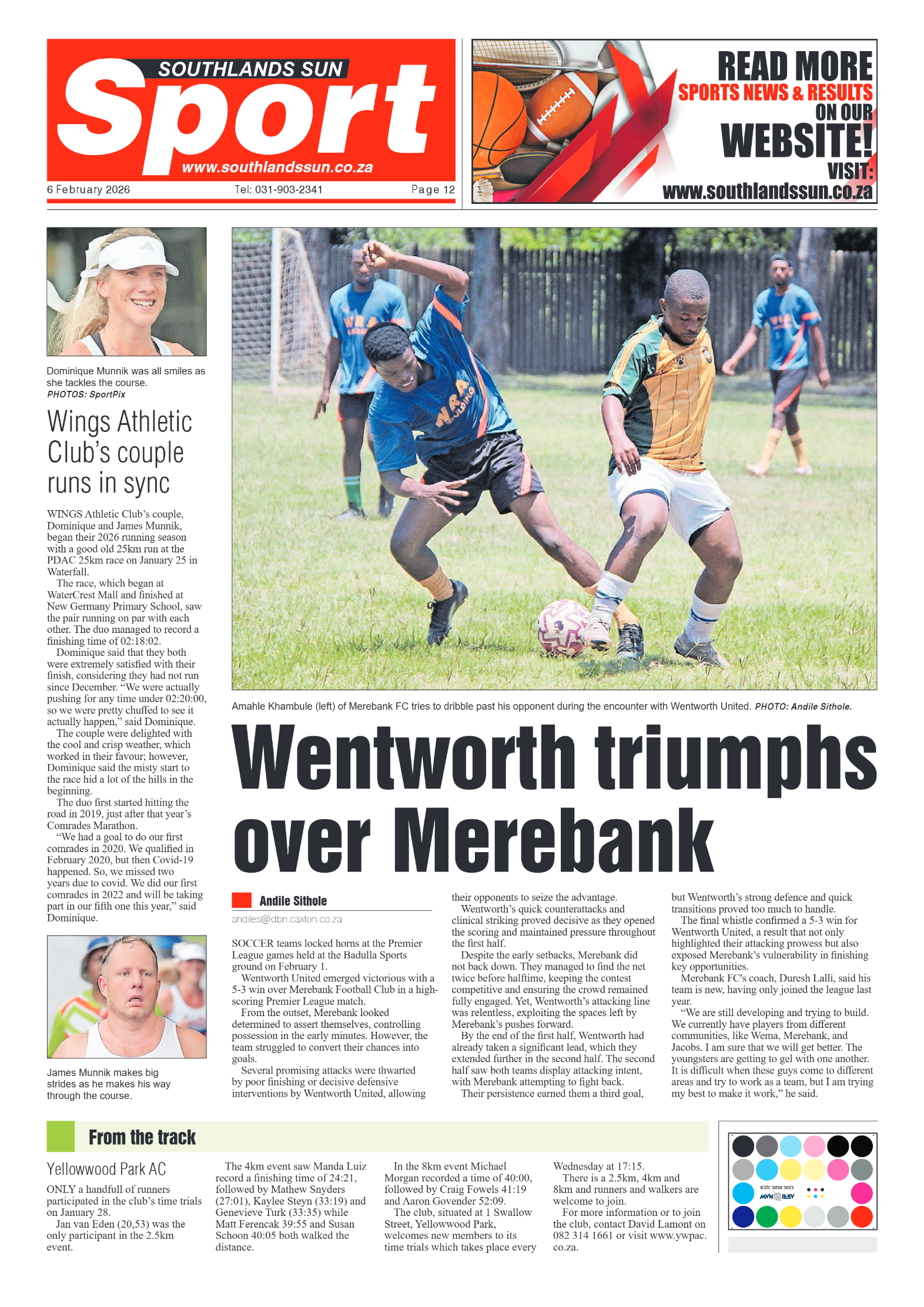 Southlands Sun 06 February 2026 page 12
