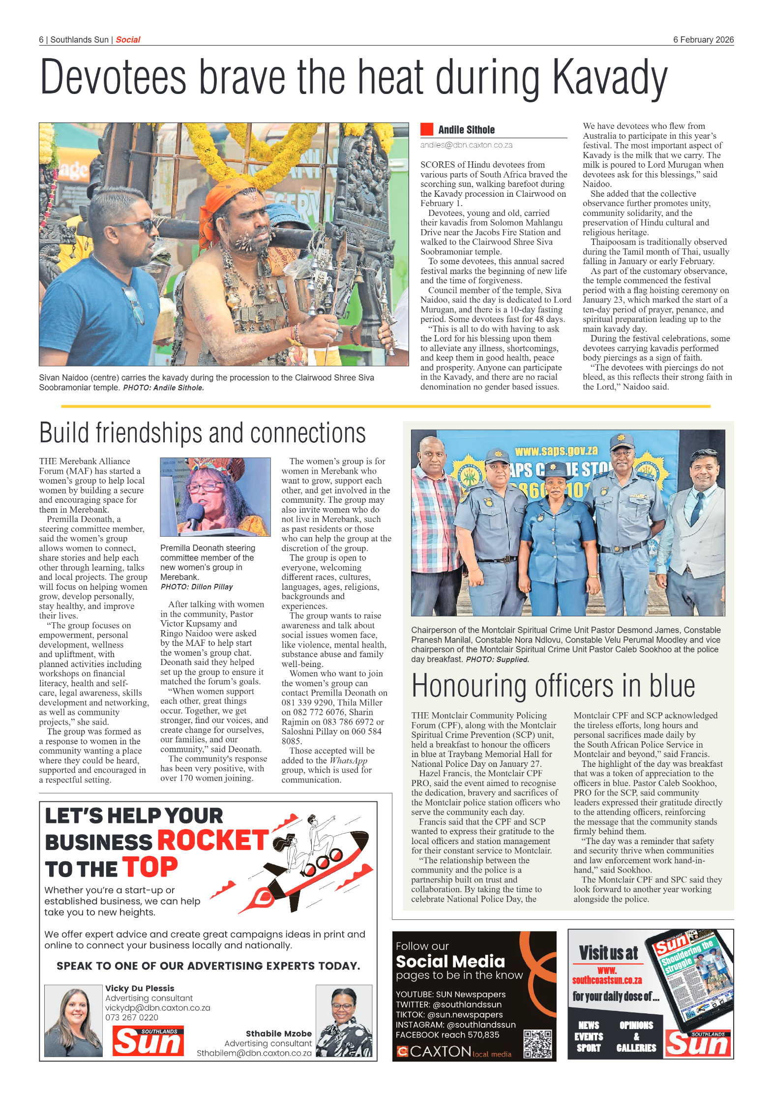 Southlands Sun 06 February 2026 page 6