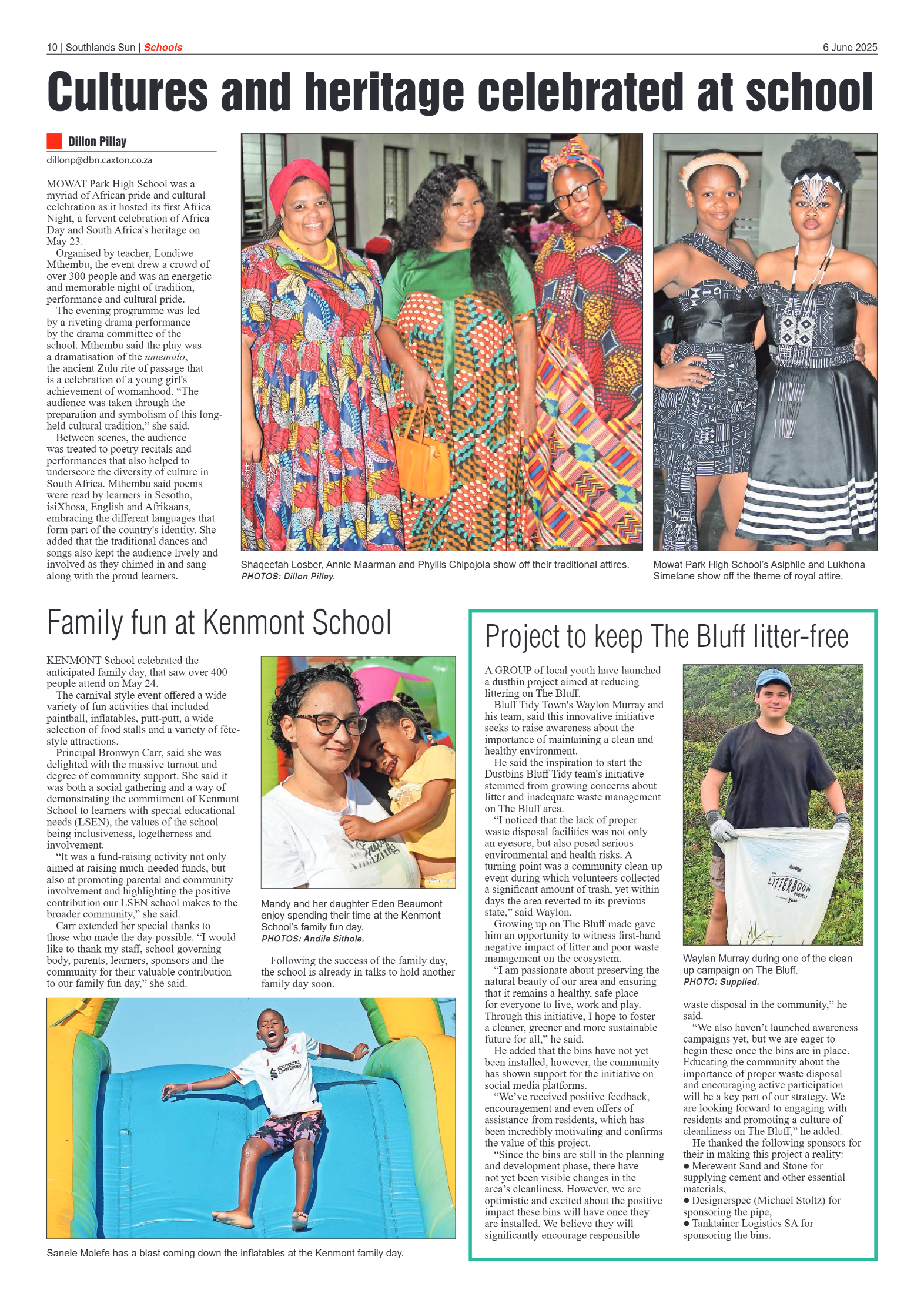 Southlands Sun 06 June 2025 page 10