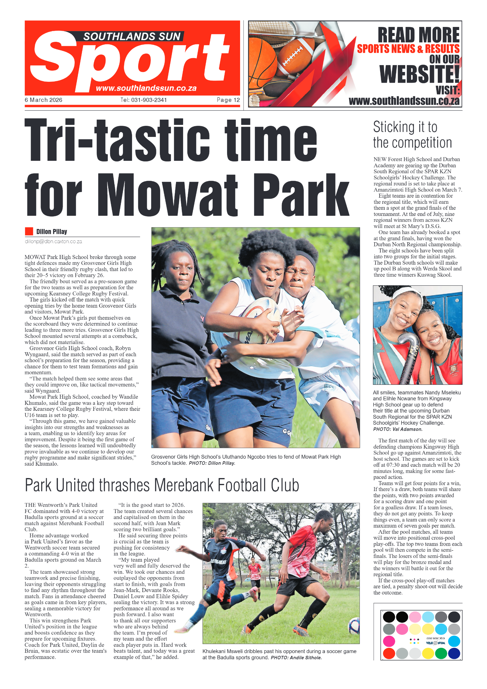 Southlands Sun 06 March 2026 page 12