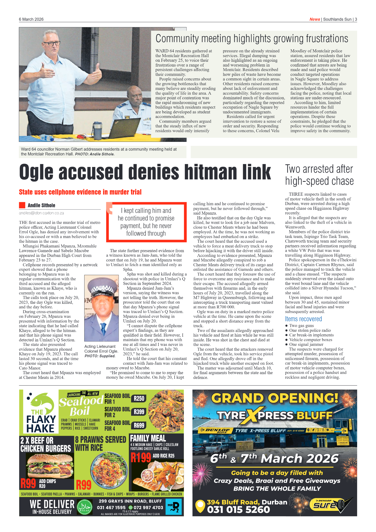 Southlands Sun 06 March 2026 page 3