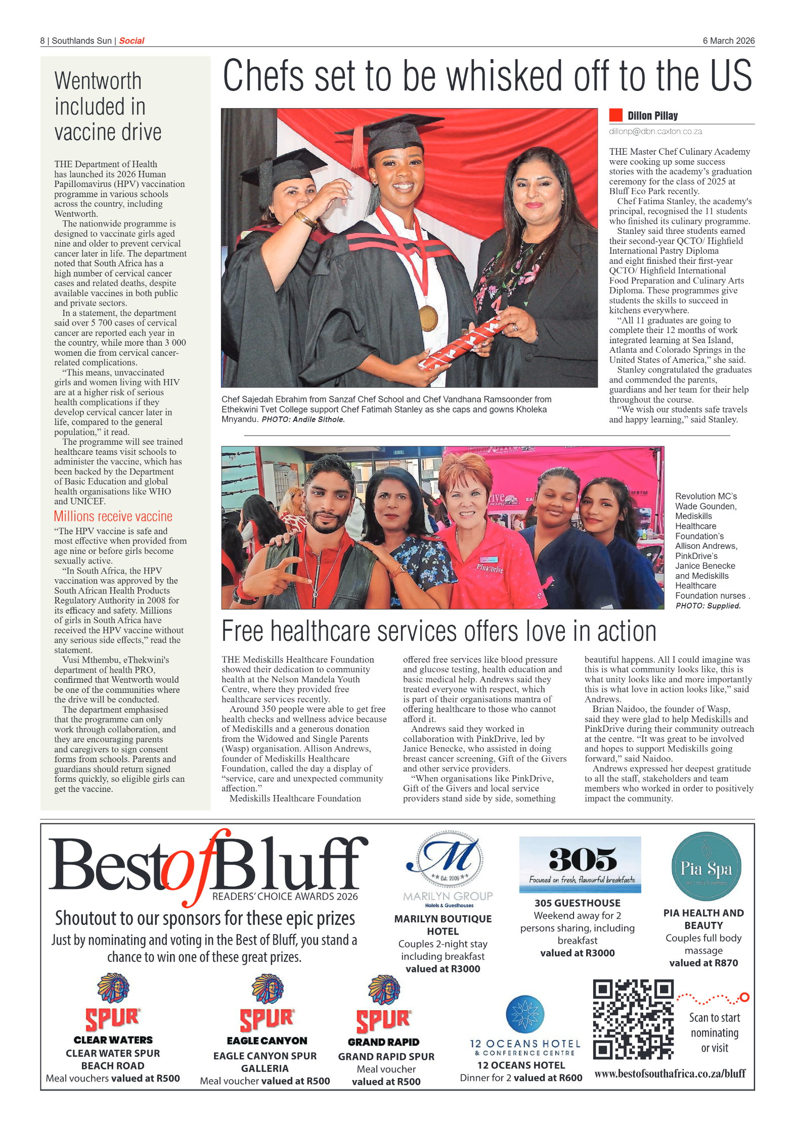 Southlands Sun 06 March 2026 page 8