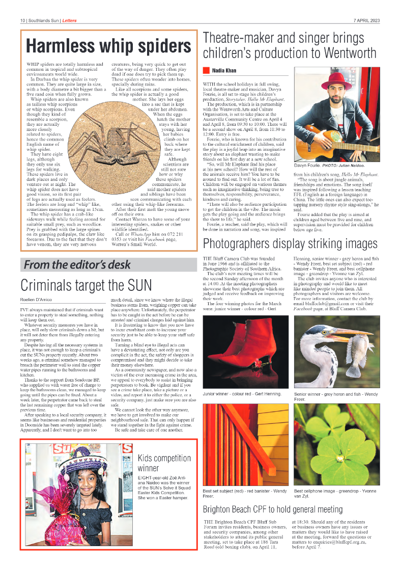Southlands Sun 07 April 2023 page 10