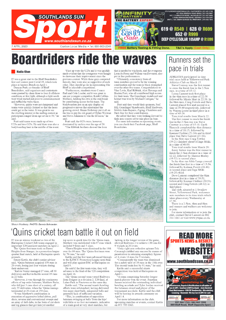 Southlands Sun 07 April 2023 page 16