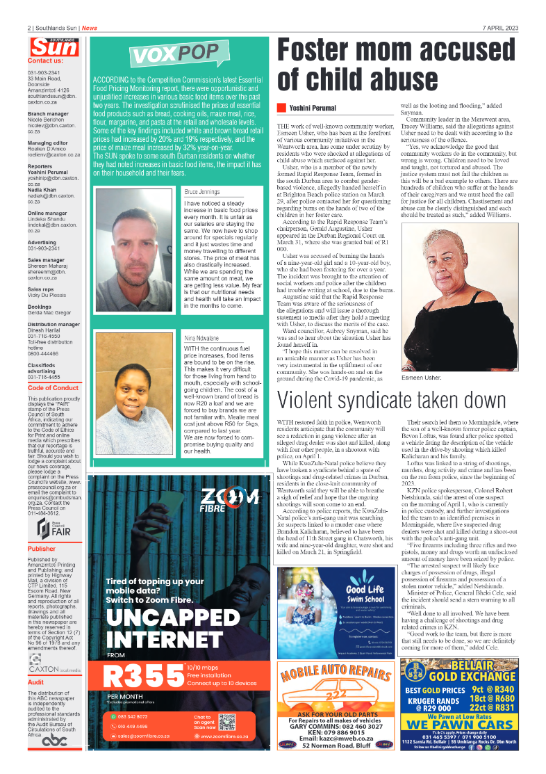 Southlands Sun 07 April 2023 page 2