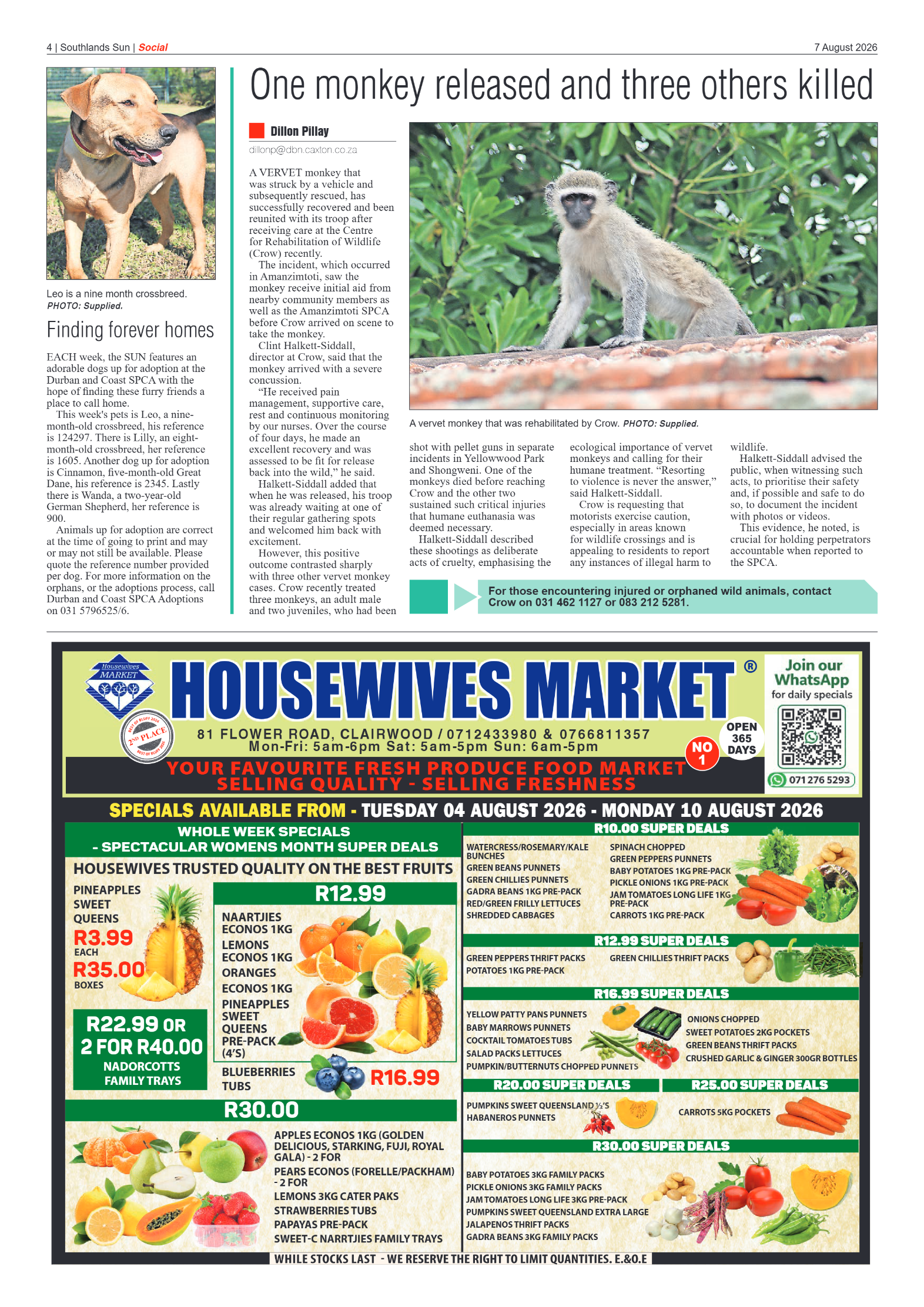 Southlands Sun 07 August 2026 page 4