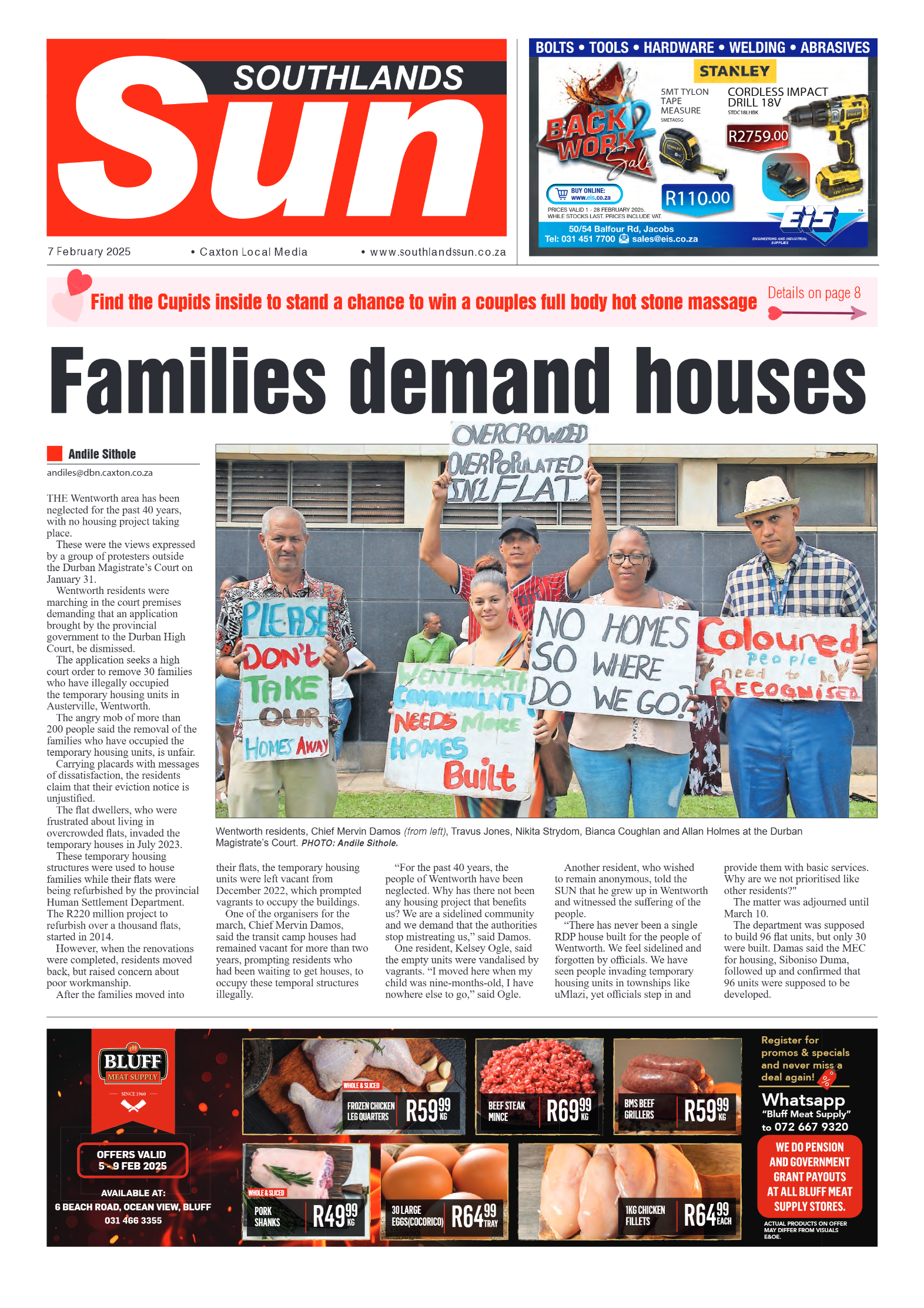 Southlands Sun 07 February 2025 page 1