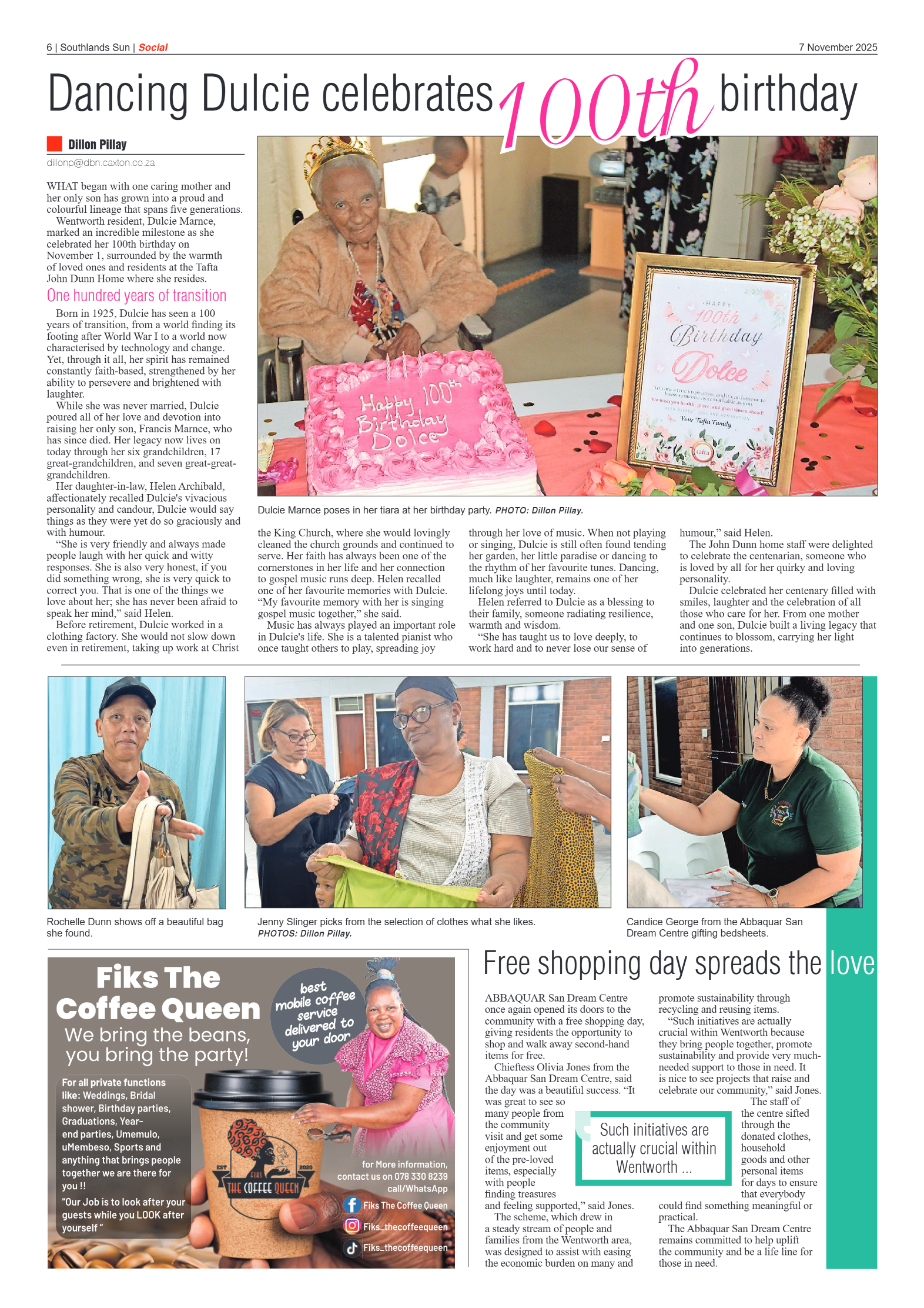 Southlands Sun 07 November 2025 page 6