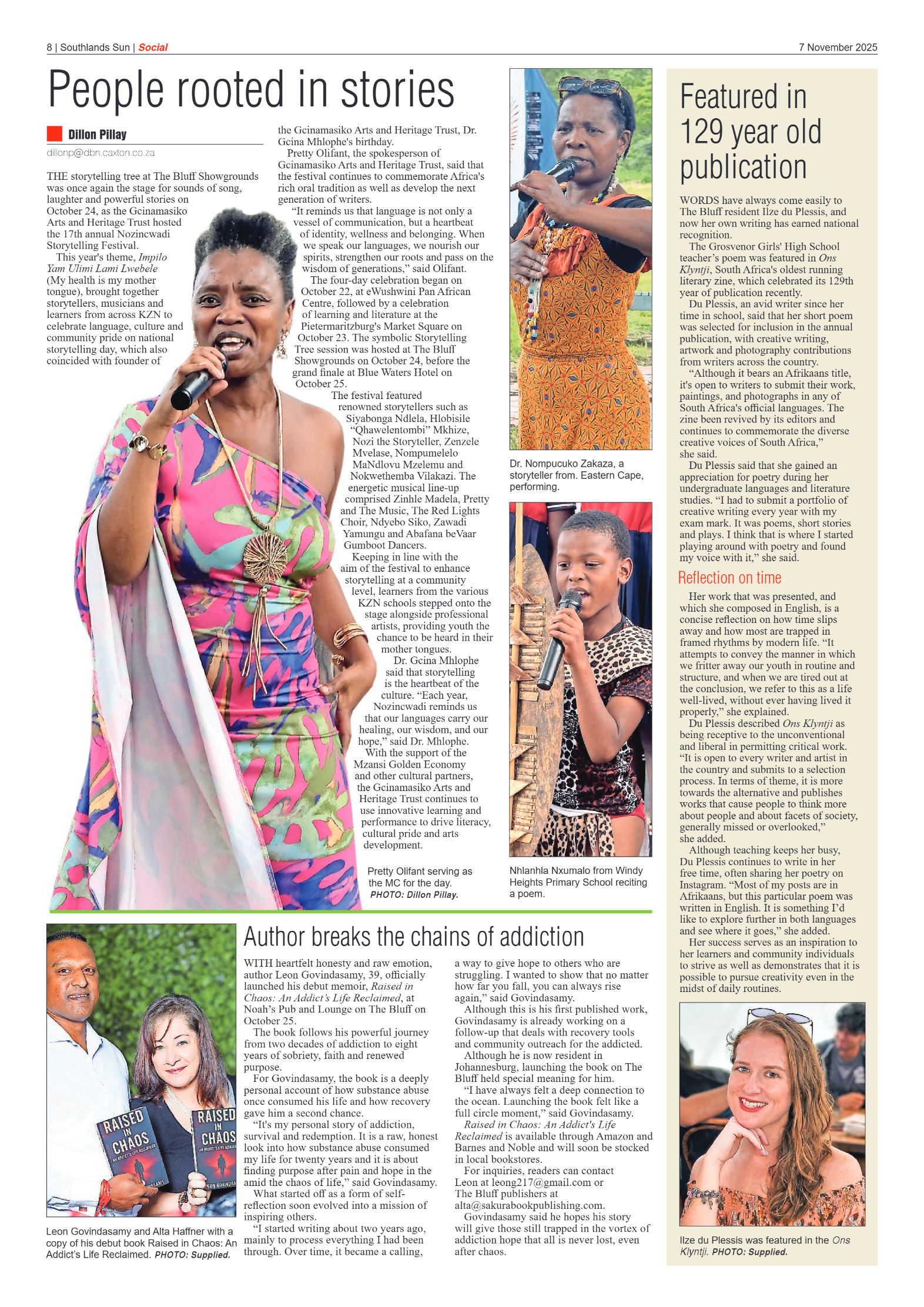 Southlands Sun 07 November 2025 page 8