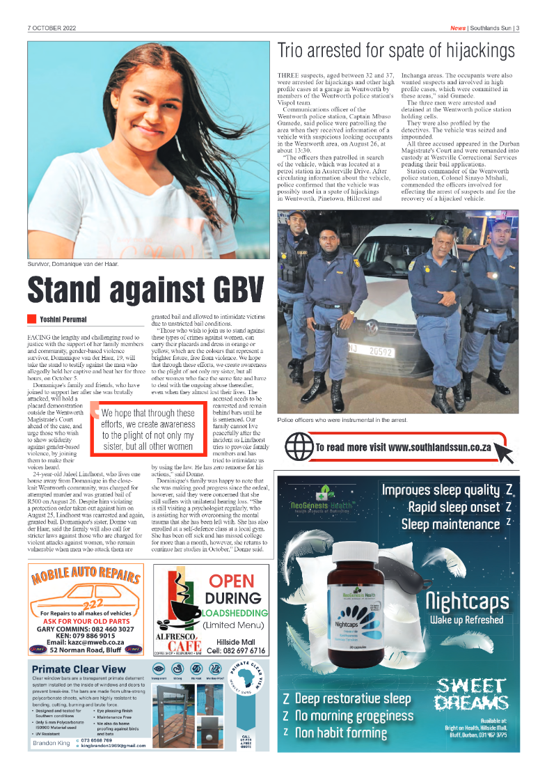 Southlands Sun 07 October 2022 page 3