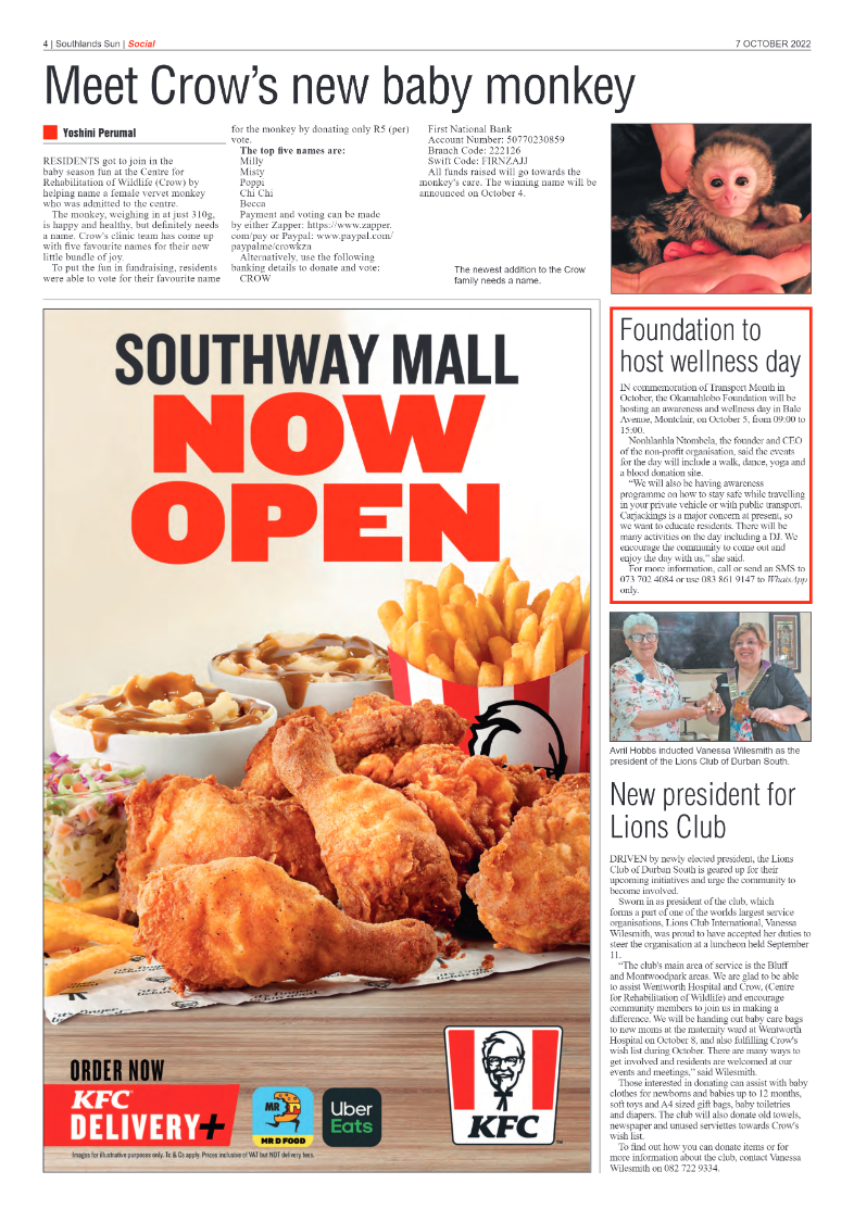 Southlands Sun 07 October 2022 page 4