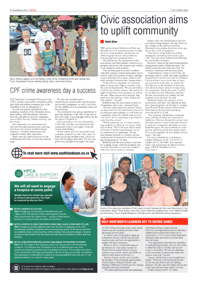 Southlands Sun 07 October 2022 page 8