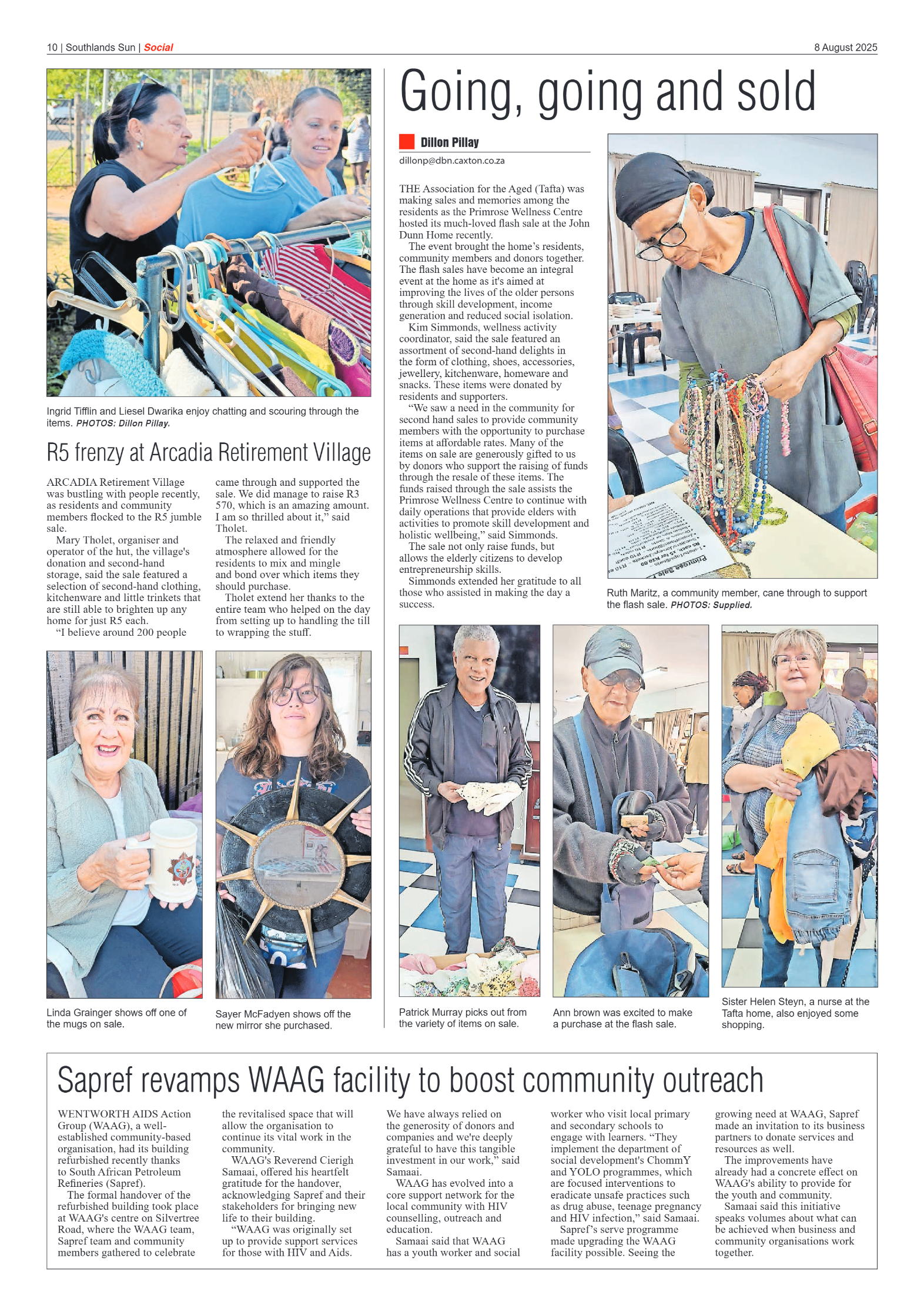 Southlands Sun 08 August 2025 page 12