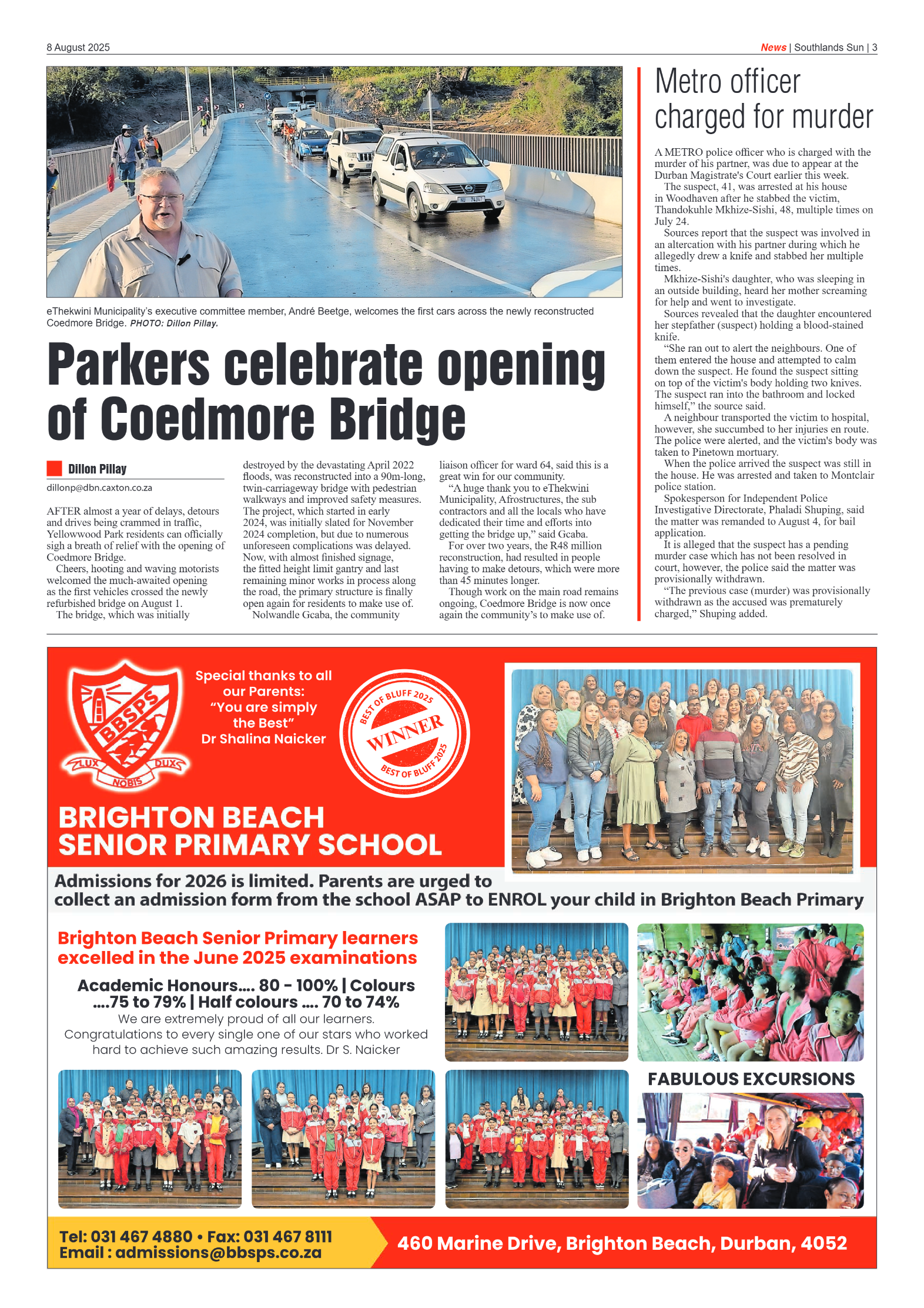 Southlands Sun 08 August 2025 page 5