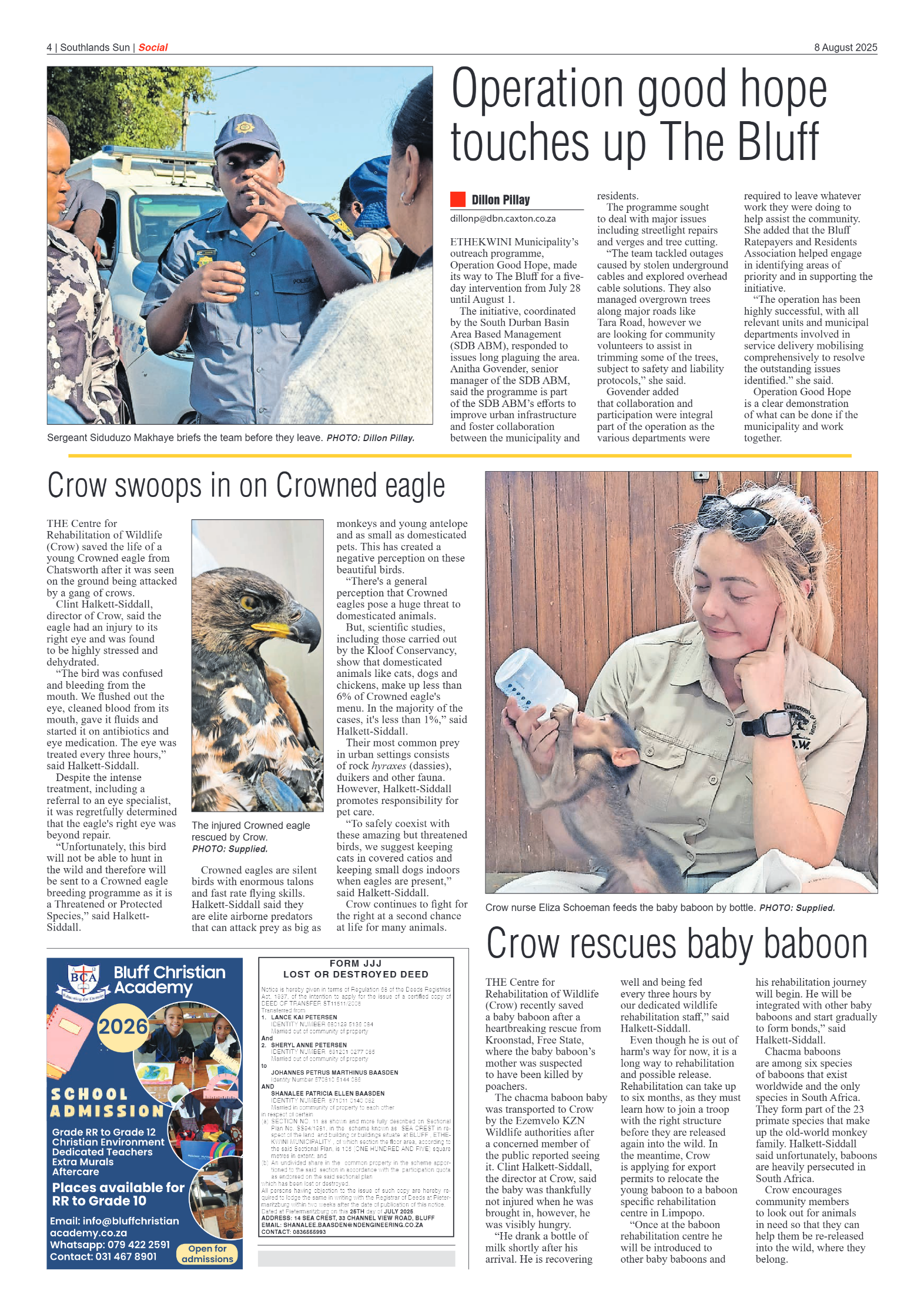 Southlands Sun 08 August 2025 page 6