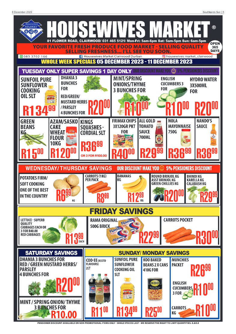 Southlands Sun 8 December 2023 page 5