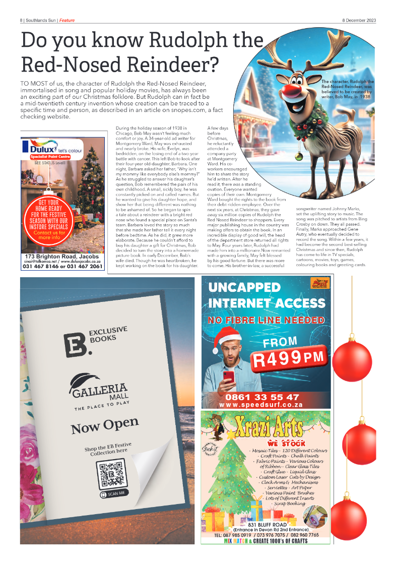 Southlands Sun 8 December 2023 page 8