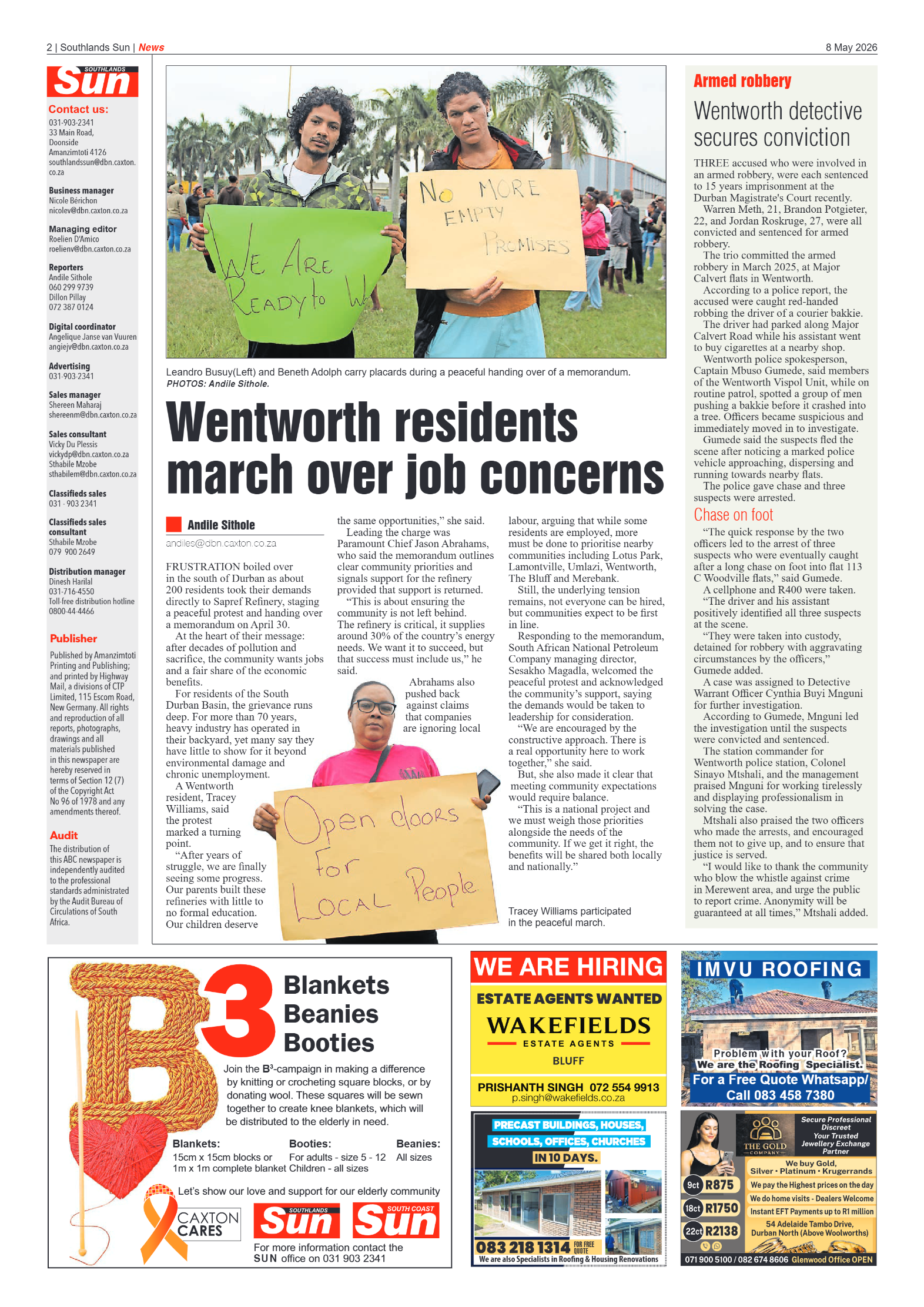 Southlands Sun 08 May 2026 page 2