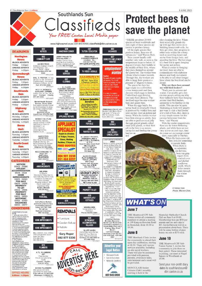 Southlands Sun 09 June 2023 page 6