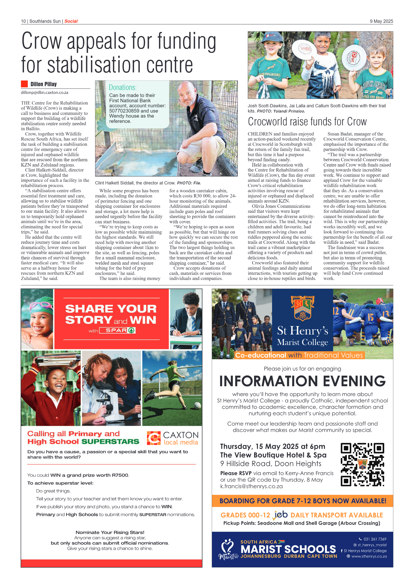 Southlands Sun 09 May 2025 page 10