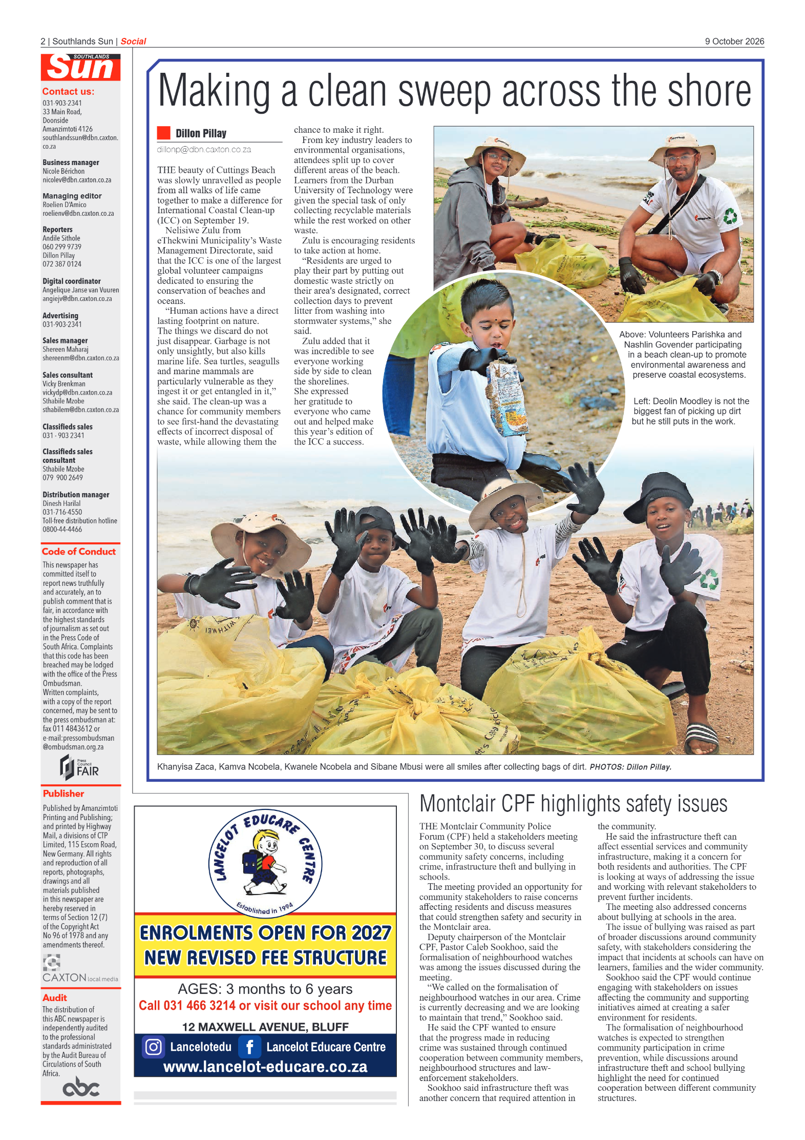 Southlands Sun 09 October 2026 page 2