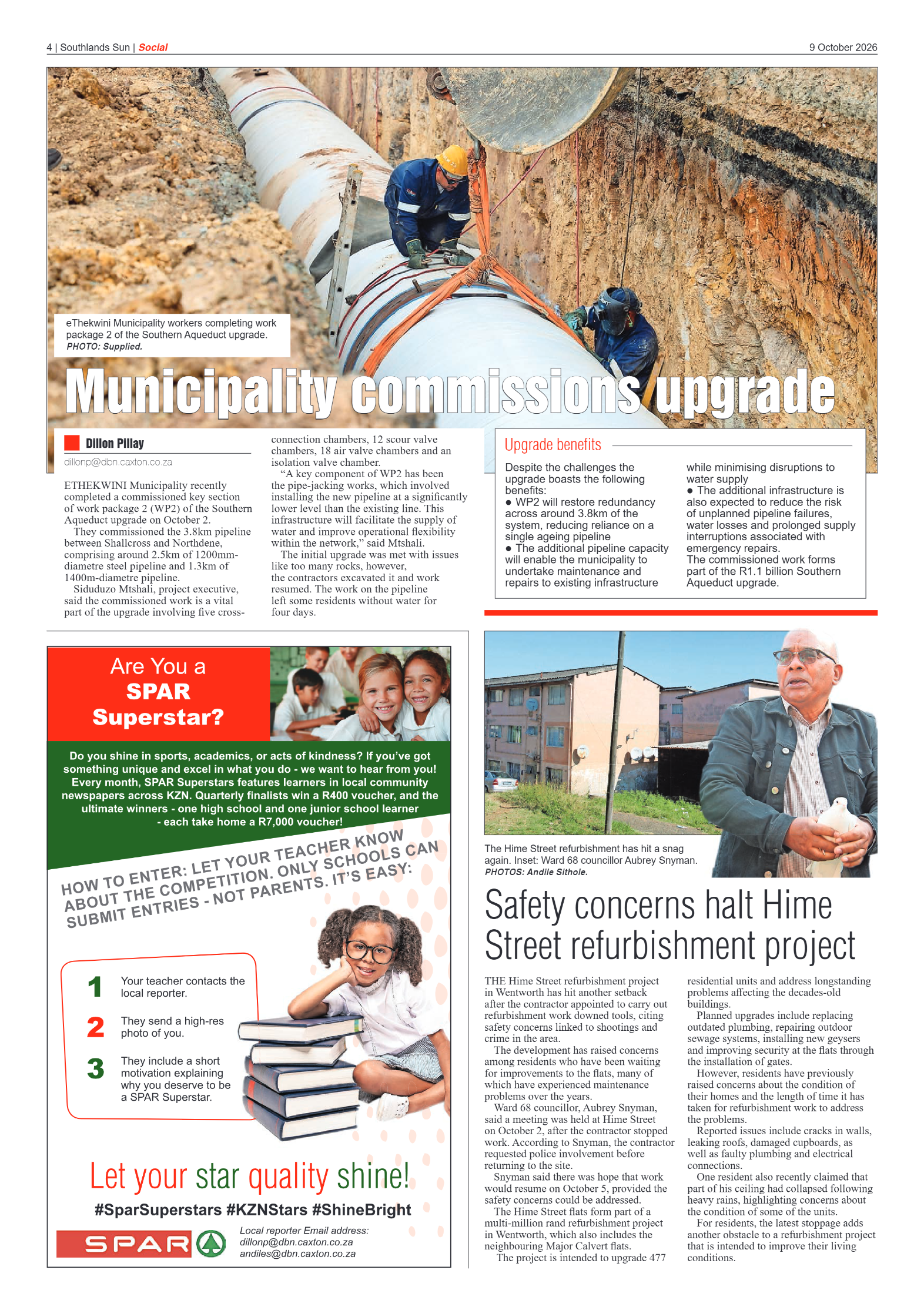 Southlands Sun 09 October 2026 page 4