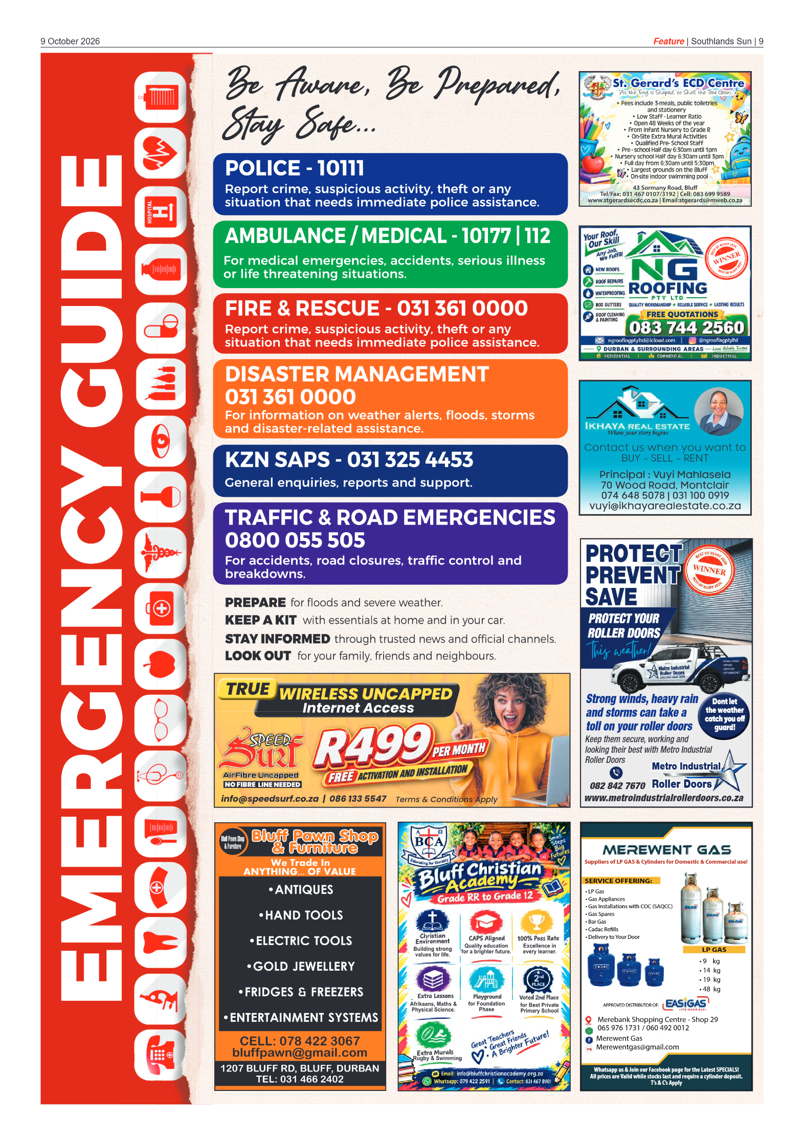Southlands Sun 09 October 2026 page 9