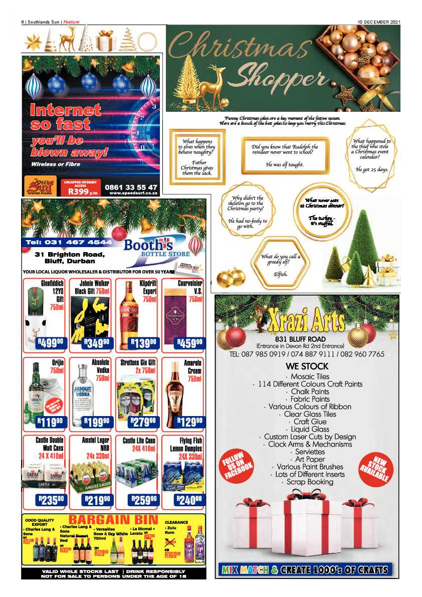 Southlands Sun 10 December 2021 page 6