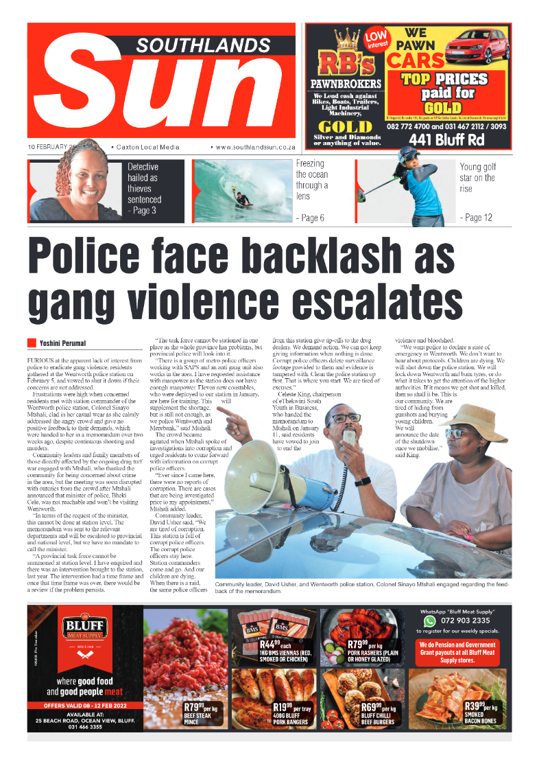 Southlands Sun 10 February 2023 page 1