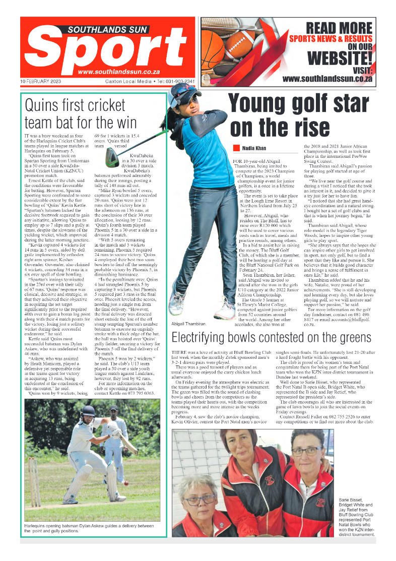 Southlands Sun 10 February 2023 page 12