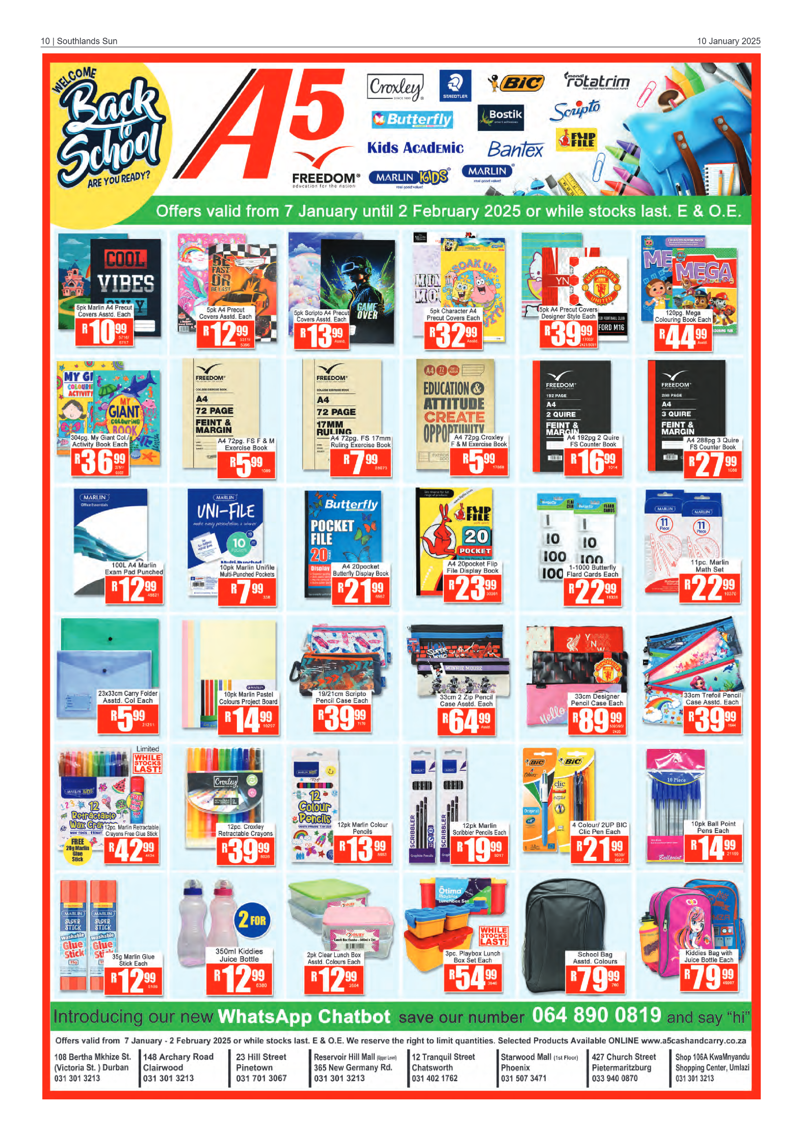 Southlands Sun 10 January 2025 page 10