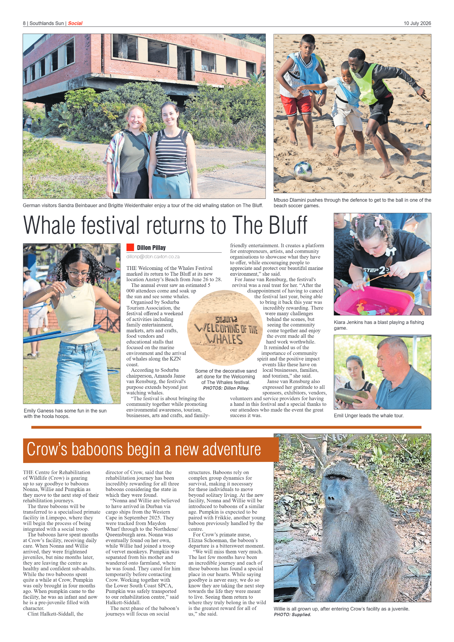 Southlands Sun 10 July 2026 page 8