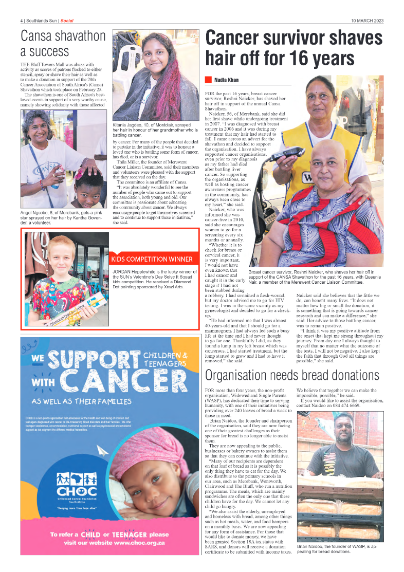 Southlands Sun 10 March 2023 page 4