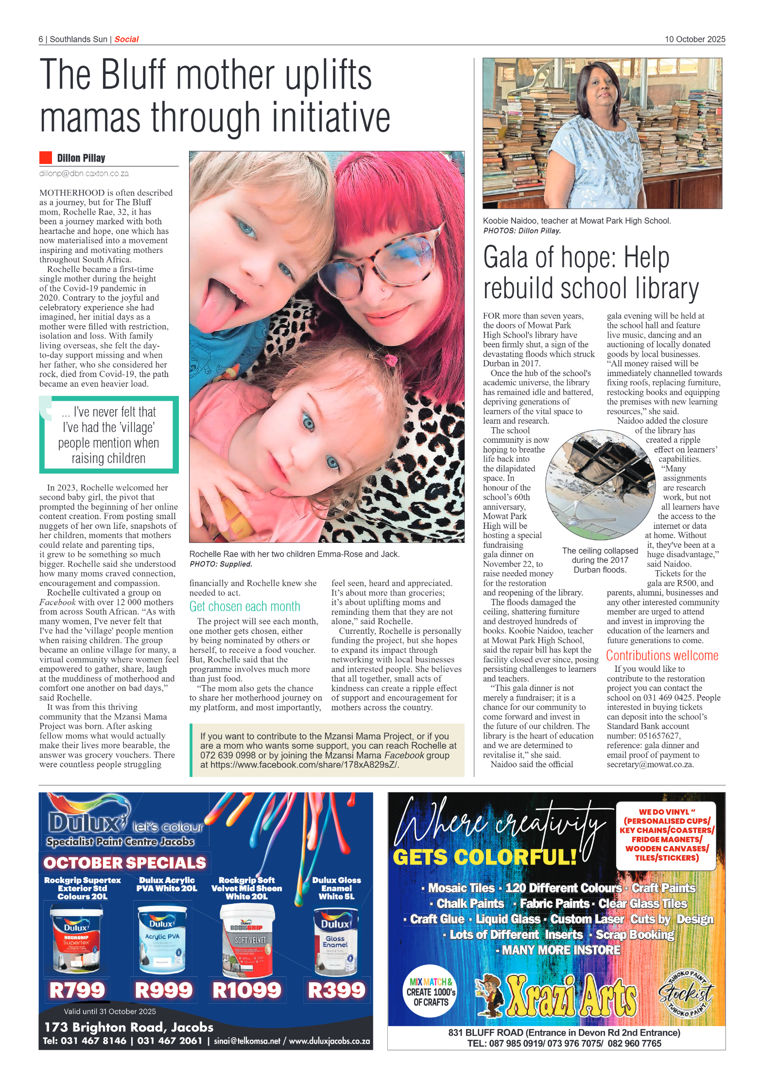 Southlands Sun 10 October 2025 page 6