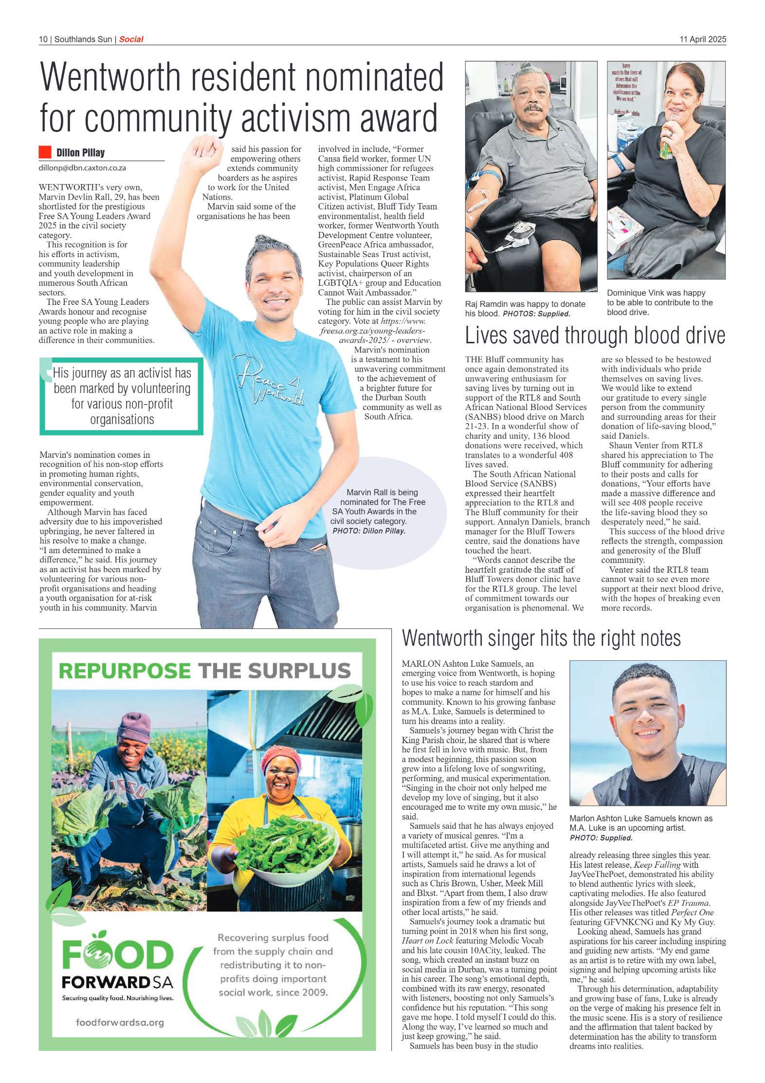 Southlands Sun 11 April 2025 page 10