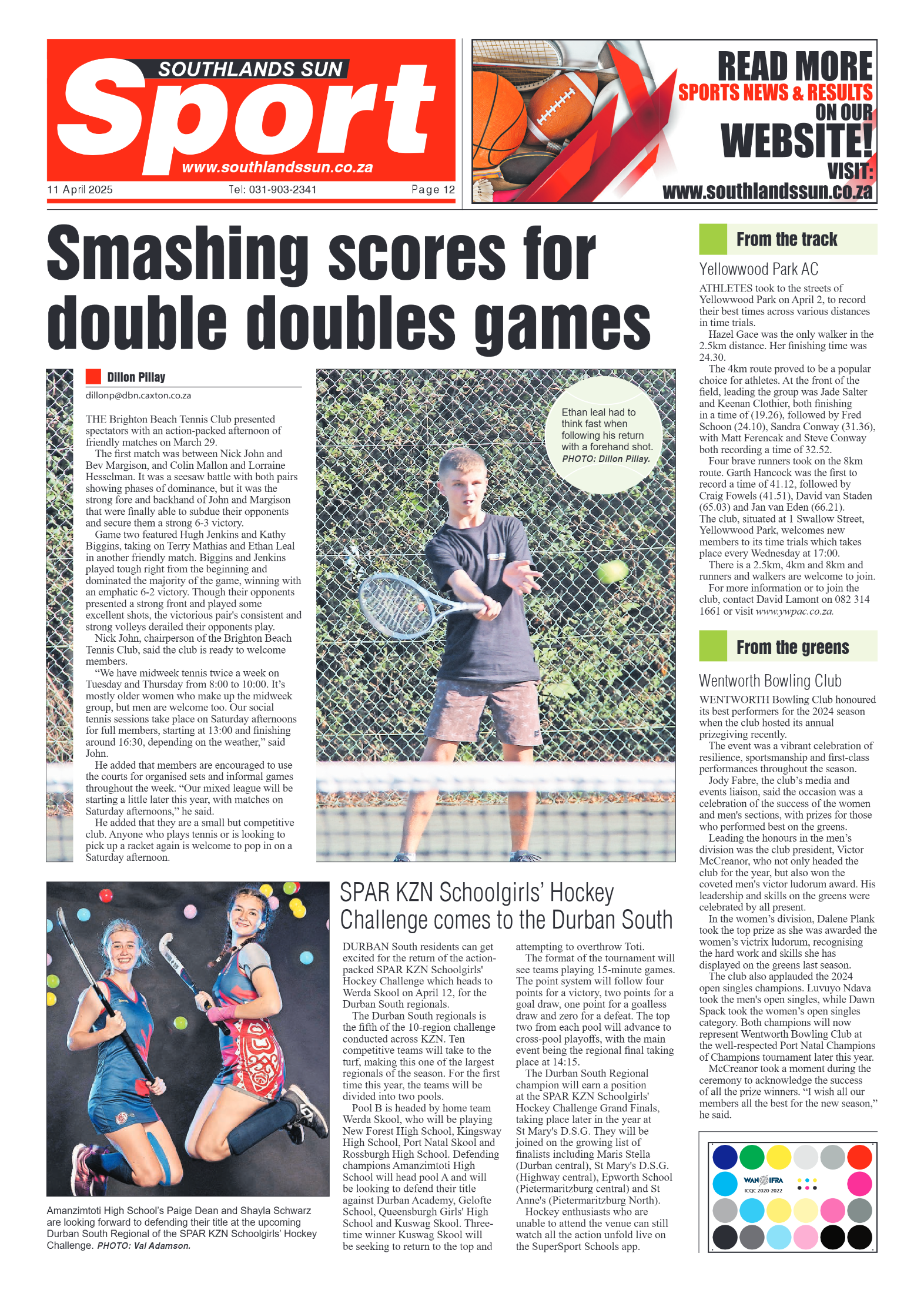 Southlands Sun 11 April 2025 page 12