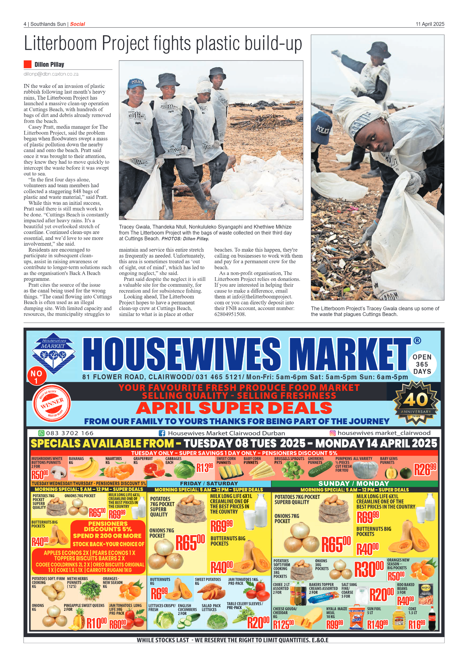 Southlands Sun 11 April 2025 page 4