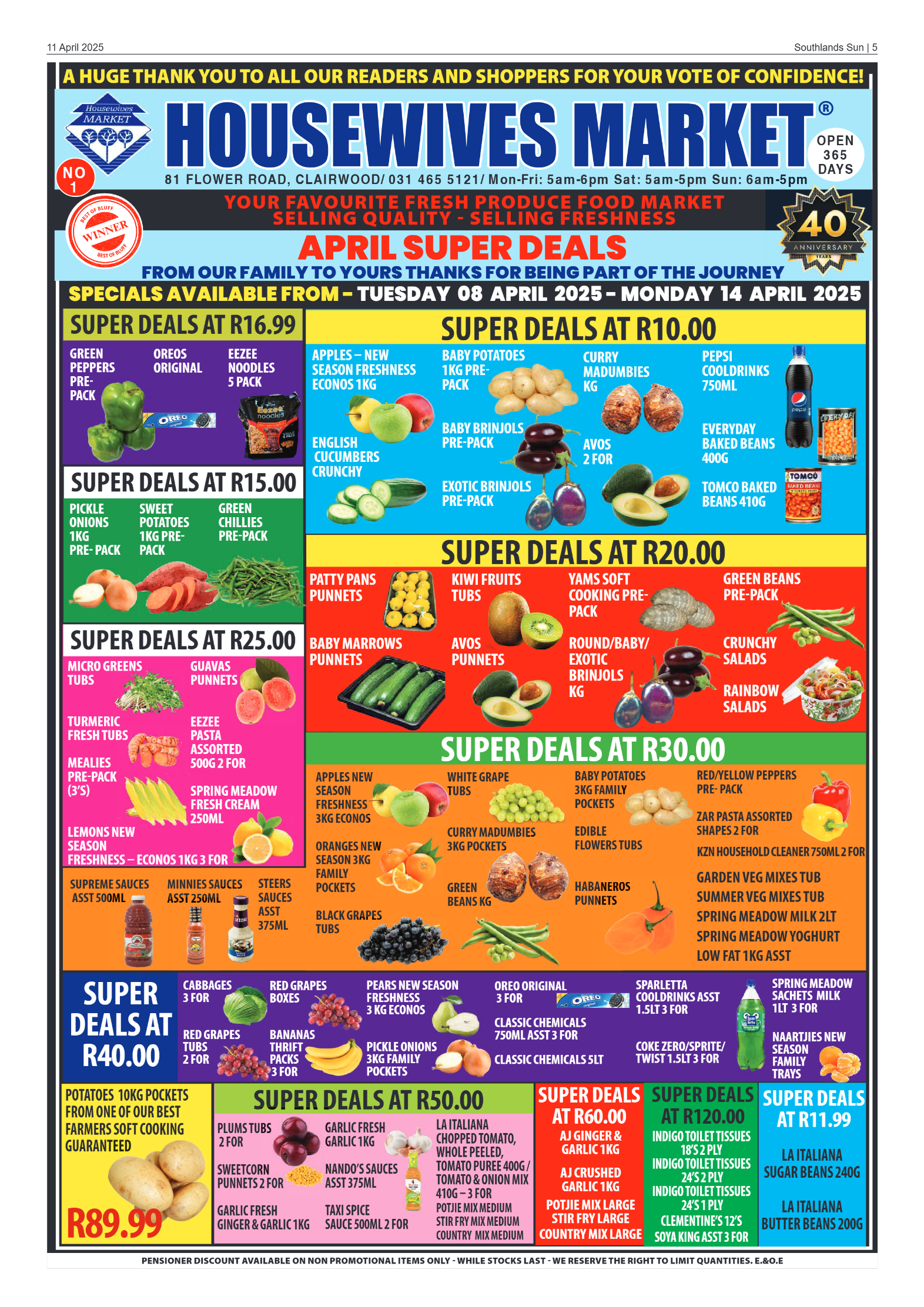 Southlands Sun 11 April 2025 page 5