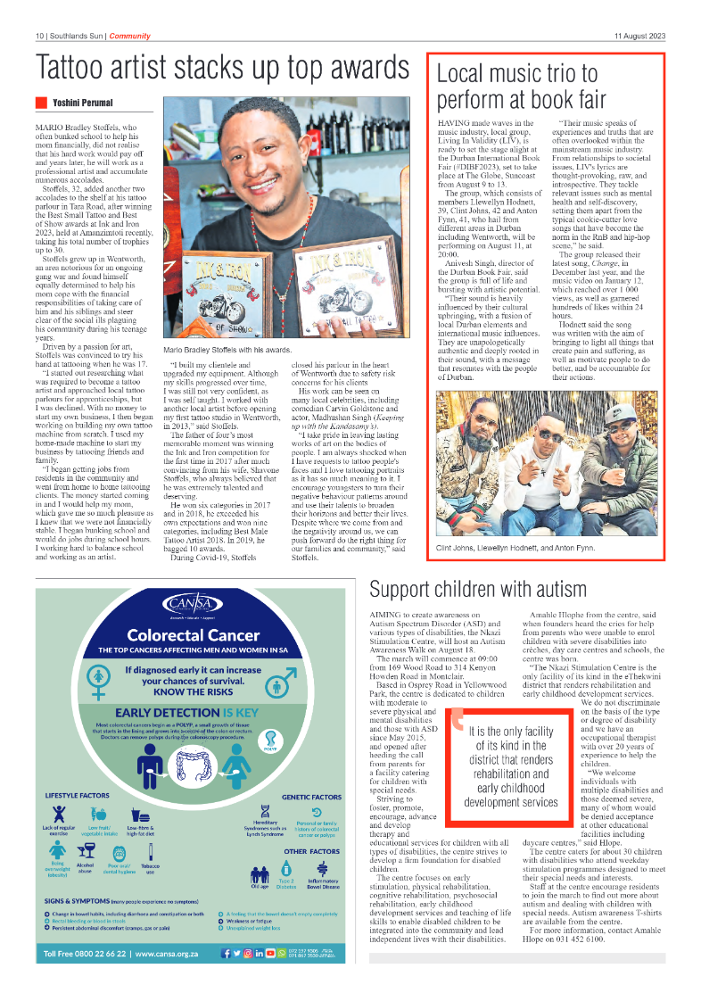 Southlands Sun 11 August 2023 page 10