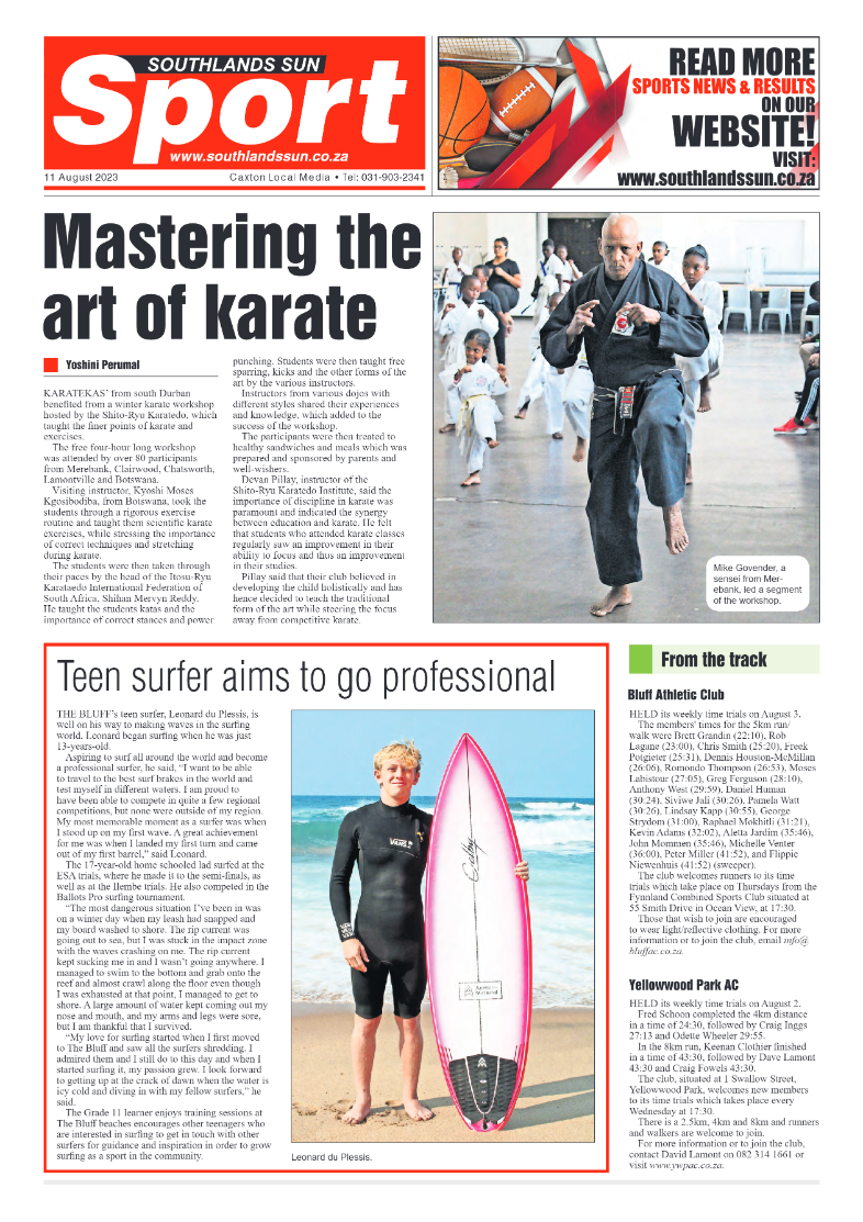 Southlands Sun 11 August 2023 page 12