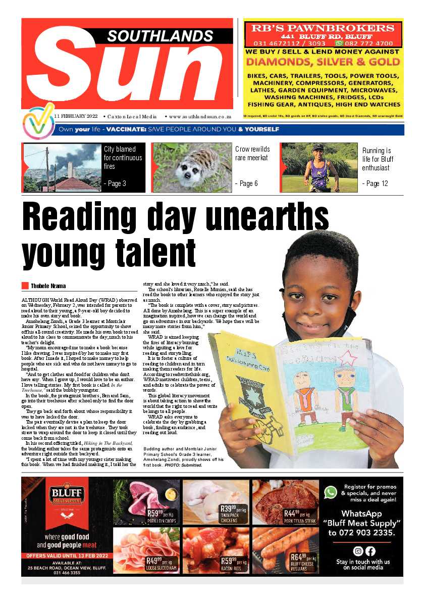 Southlands Sun 11 February 2022 page 1