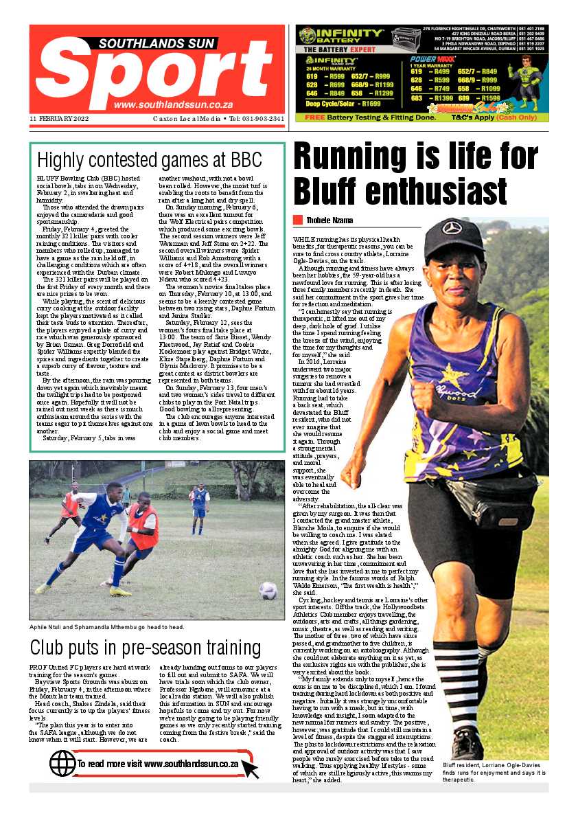 Southlands Sun 11 February 2022 page 12