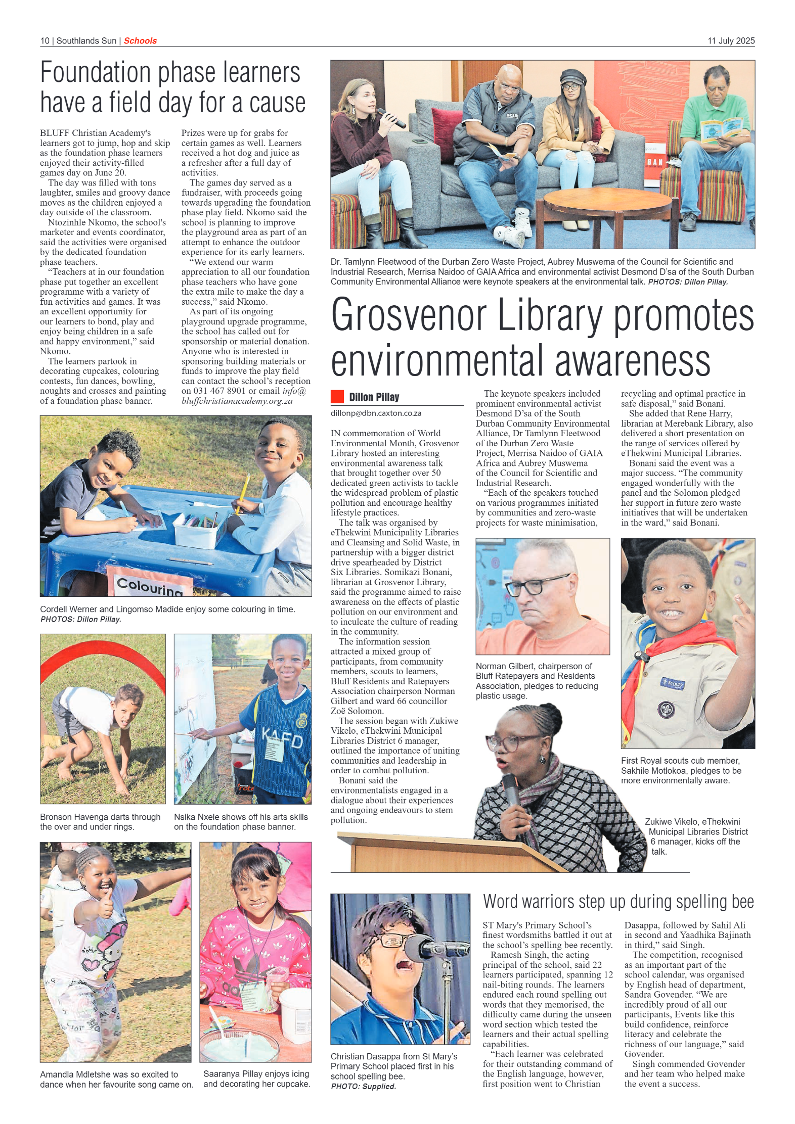 Southlands Sun 11 July 2025 page 10
