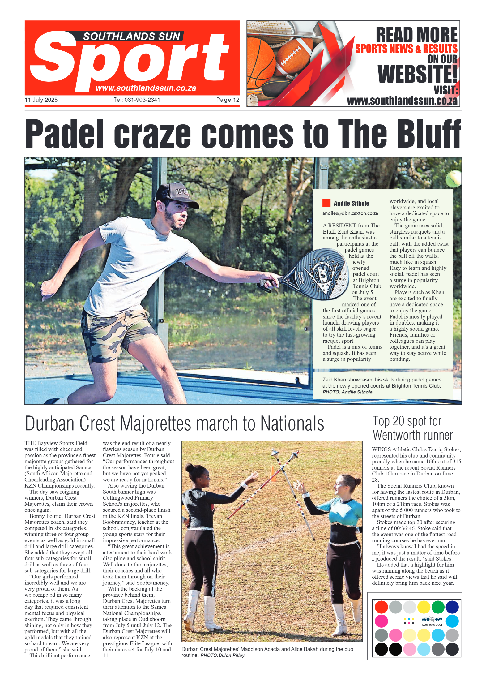 Southlands Sun 11 July 2025 page 12