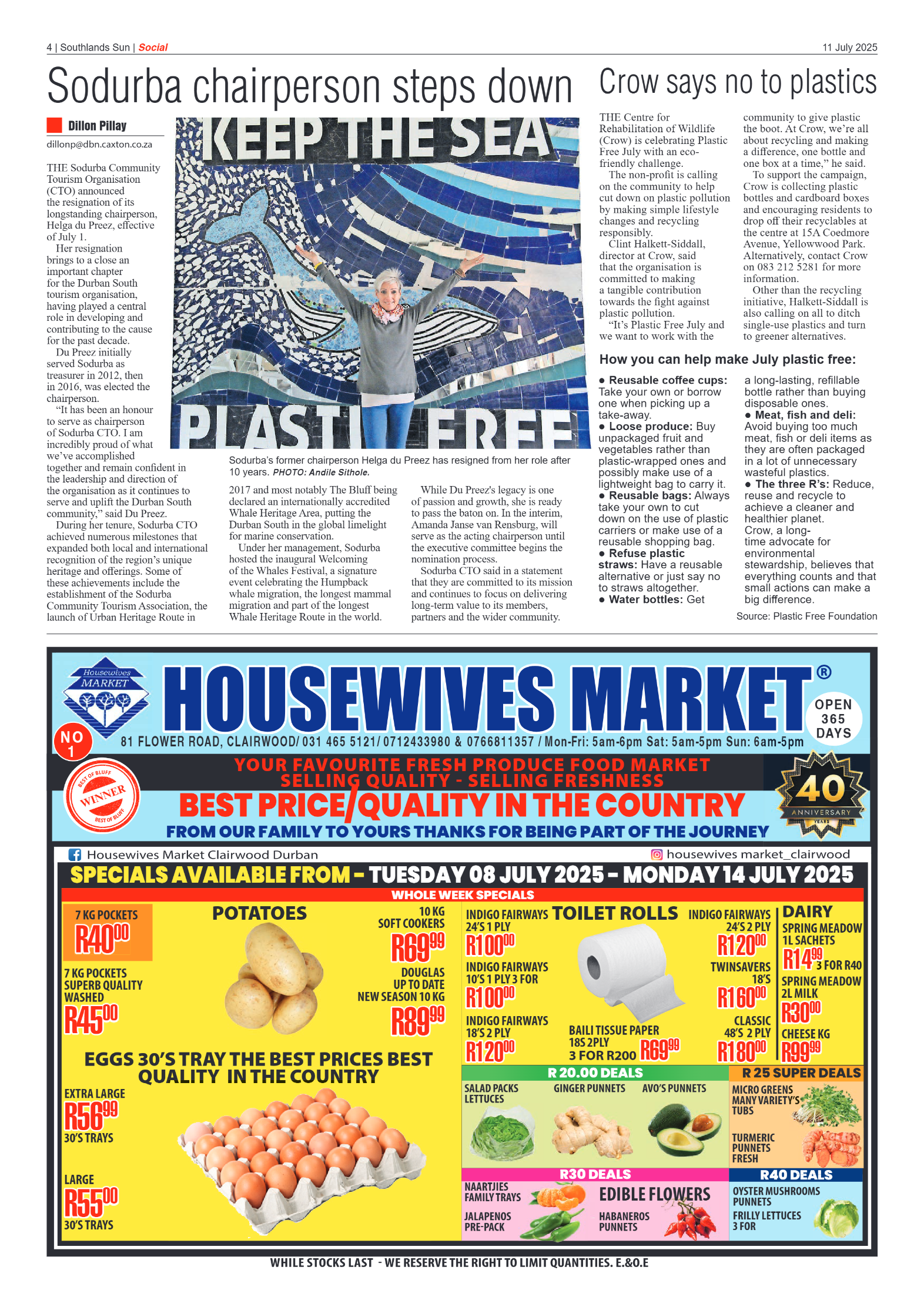 Southlands Sun 11 July 2025 page 4